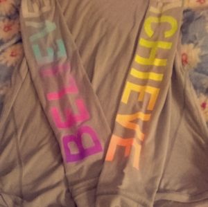 Grey long sleeve shirt